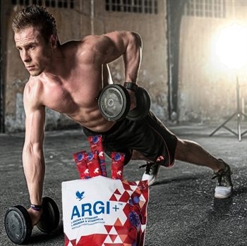 ARGI+ Til udholdenhed, immunforsvar, blodomløb og muskler.